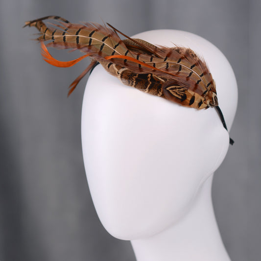 Pheasant Feather Headband No.022