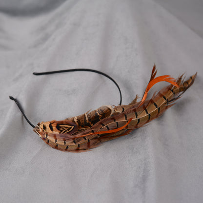 Pheasant Feather Headband No.022