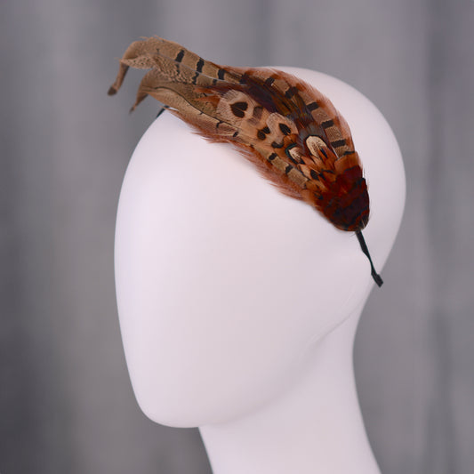 Pheasant Feather Headband No.024