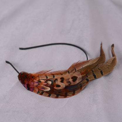 Pheasant Feather Headband No.024