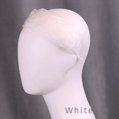 Soft Goose Feather Wide Headband